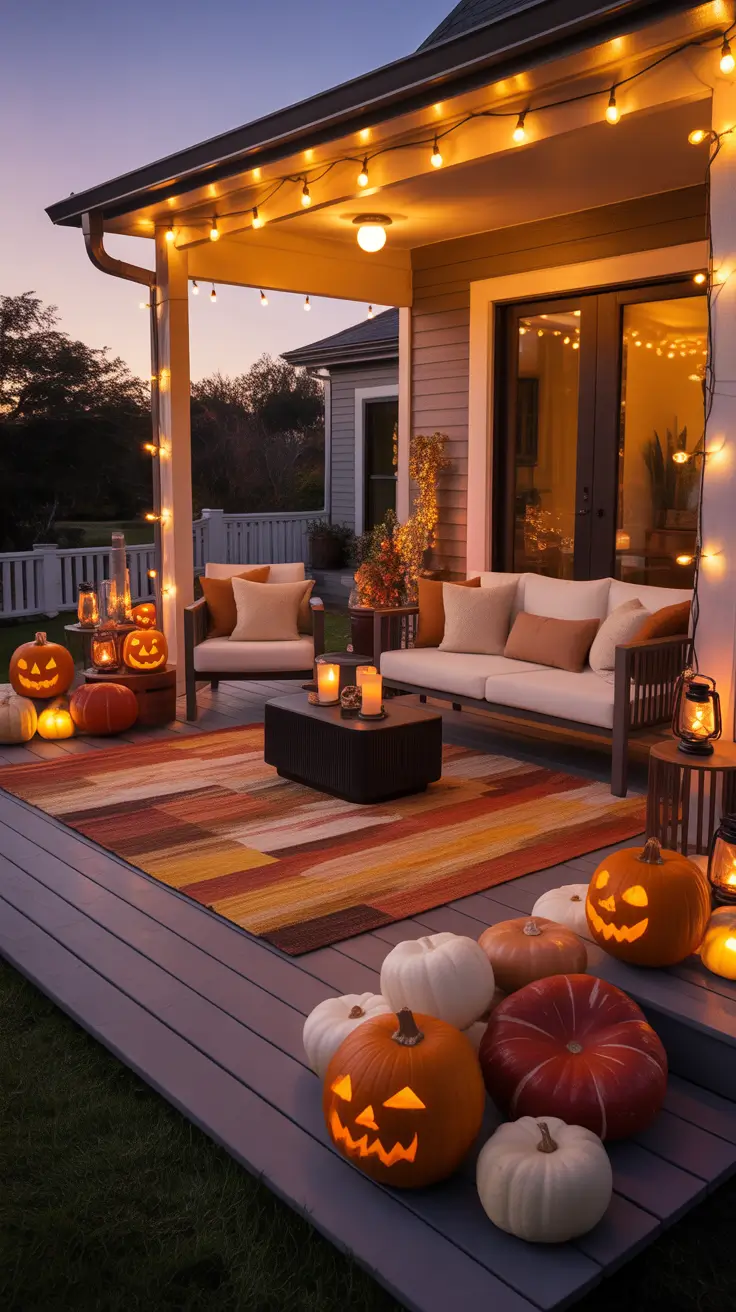 Halloween Decor Ideas Outdoor For Porch And Patio Spaces