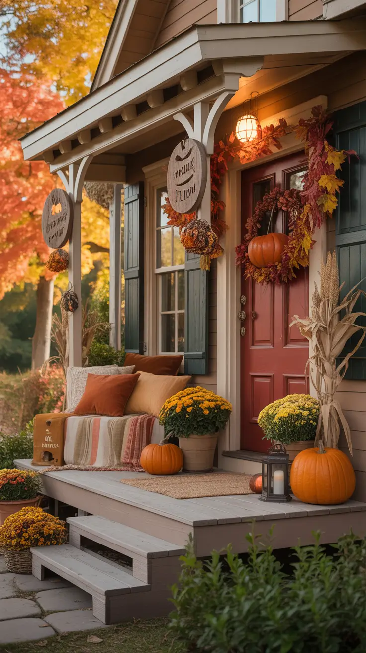 Halloween Door Hangers Ideas 2026 Whimsical Vintage Halloween Door Hangers Ideas For Cozy Homes