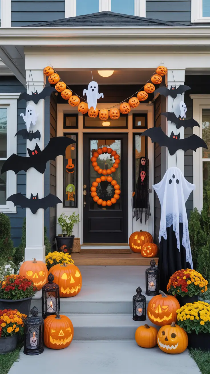 Halloween Door Hangers Ideas 2026 Playful Spooky Door Hangers Ideas For Front Door Statements