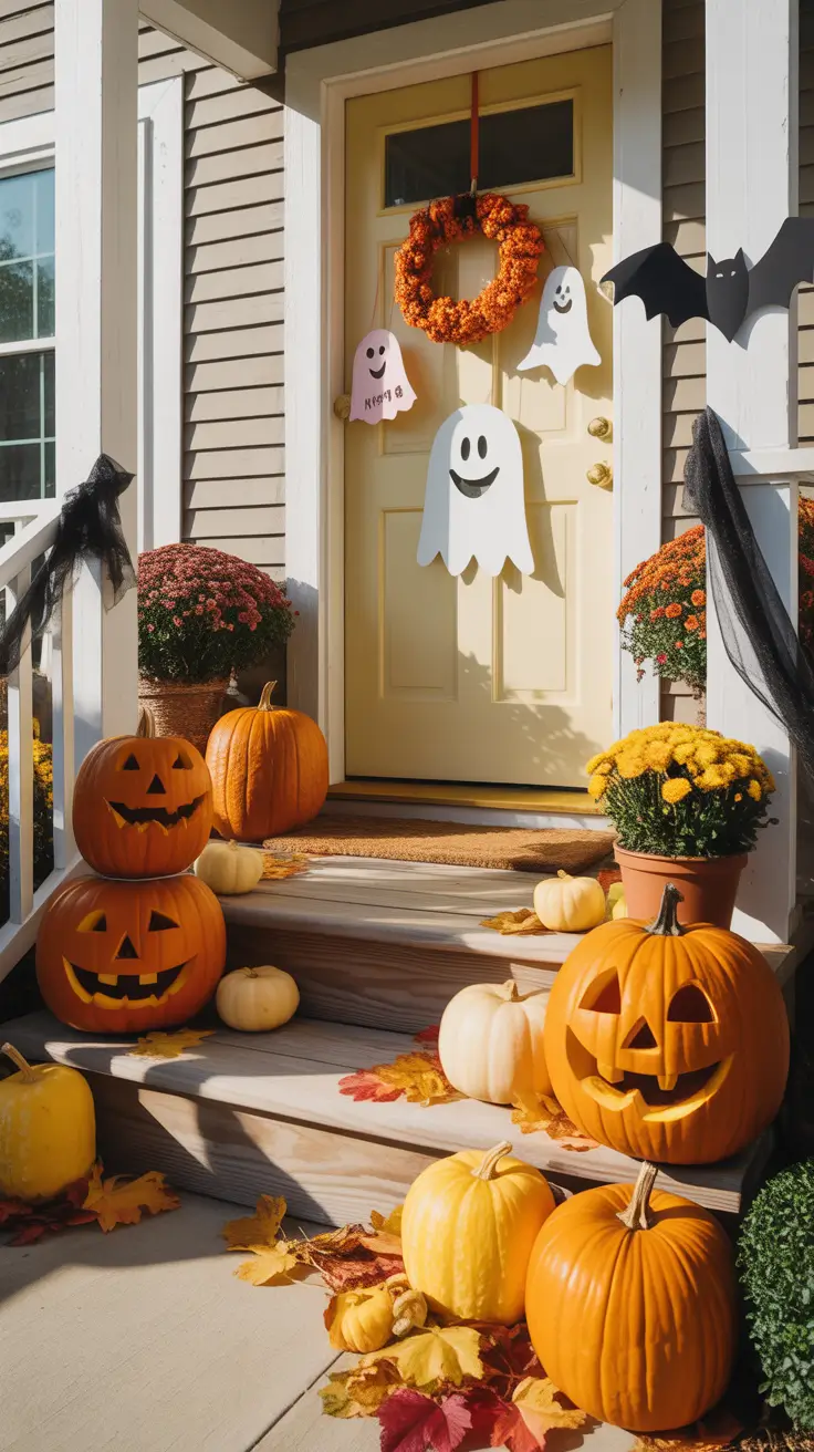 Halloween Door Hangers Ideas 2026 Friendly Spooky Door Hangers Ideas For Neighborhood Fun