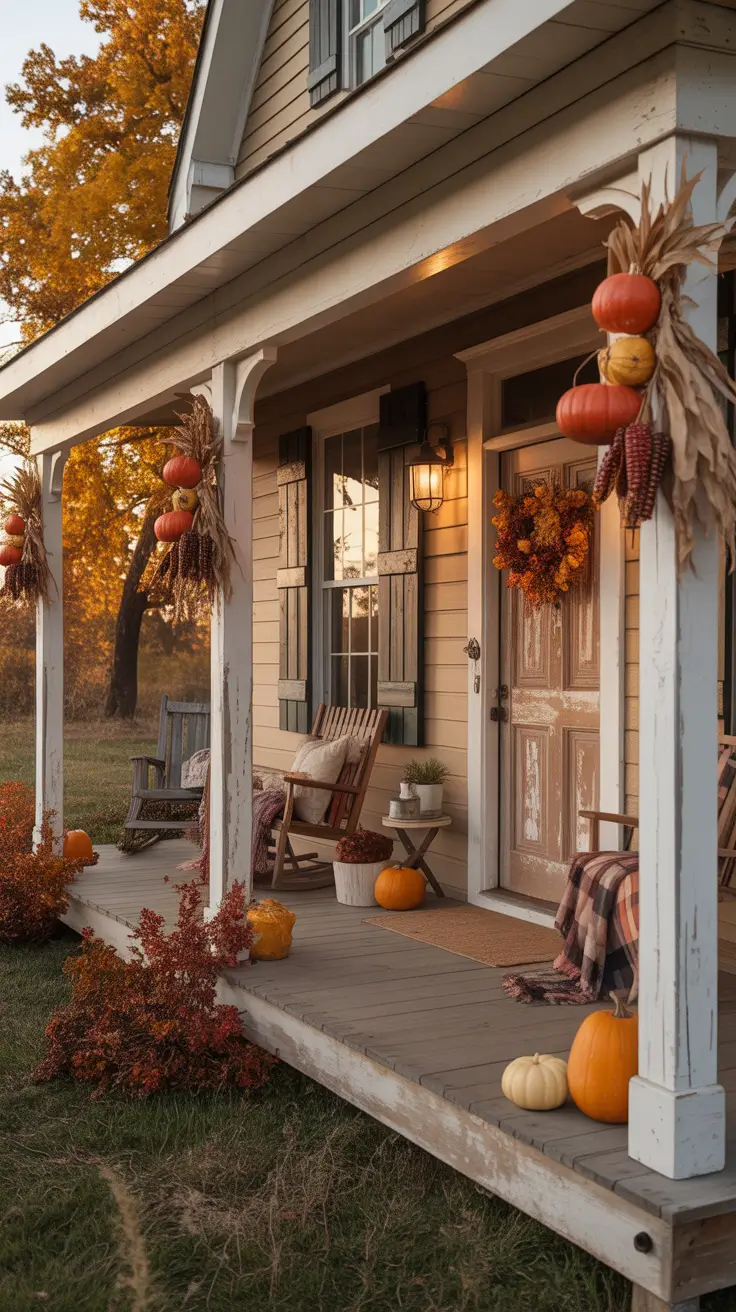 Halloween Door Hangers Ideas 2026 Farmhouse Style Vintage Halloween Door Hangers Ideas