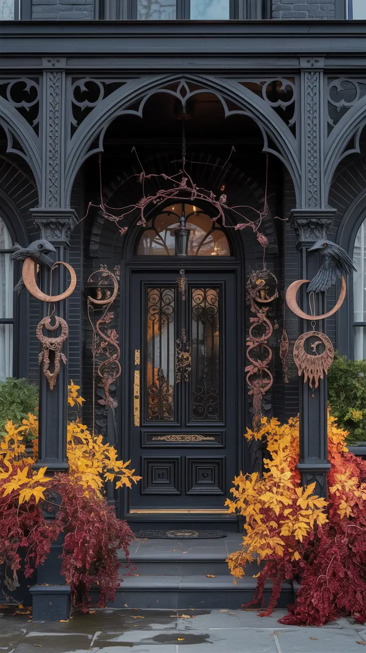 Halloween Door Hangers Ideas 2026 Gothic Door Hangers Inspired By Dark Fairytale Aesthetics