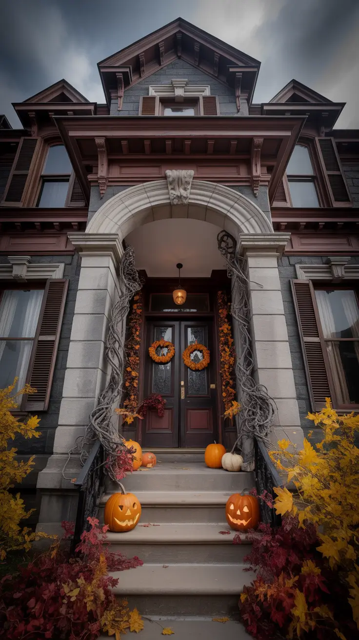 Halloween Door Hangers Ideas 2026 Spooky Mansion Style Halloween Door Hangers Ideas