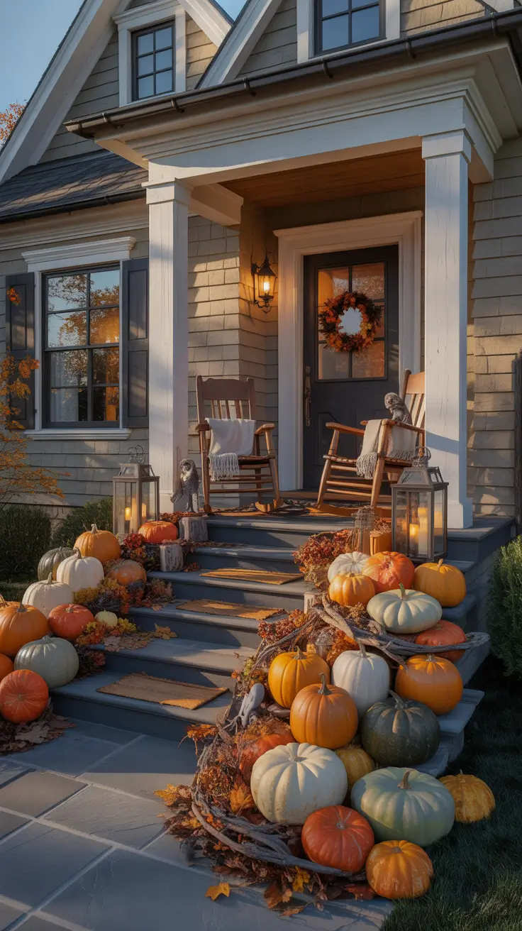 Halloween Front Porch Decor Ideas For A Spooky Yet Welcoming Entrance