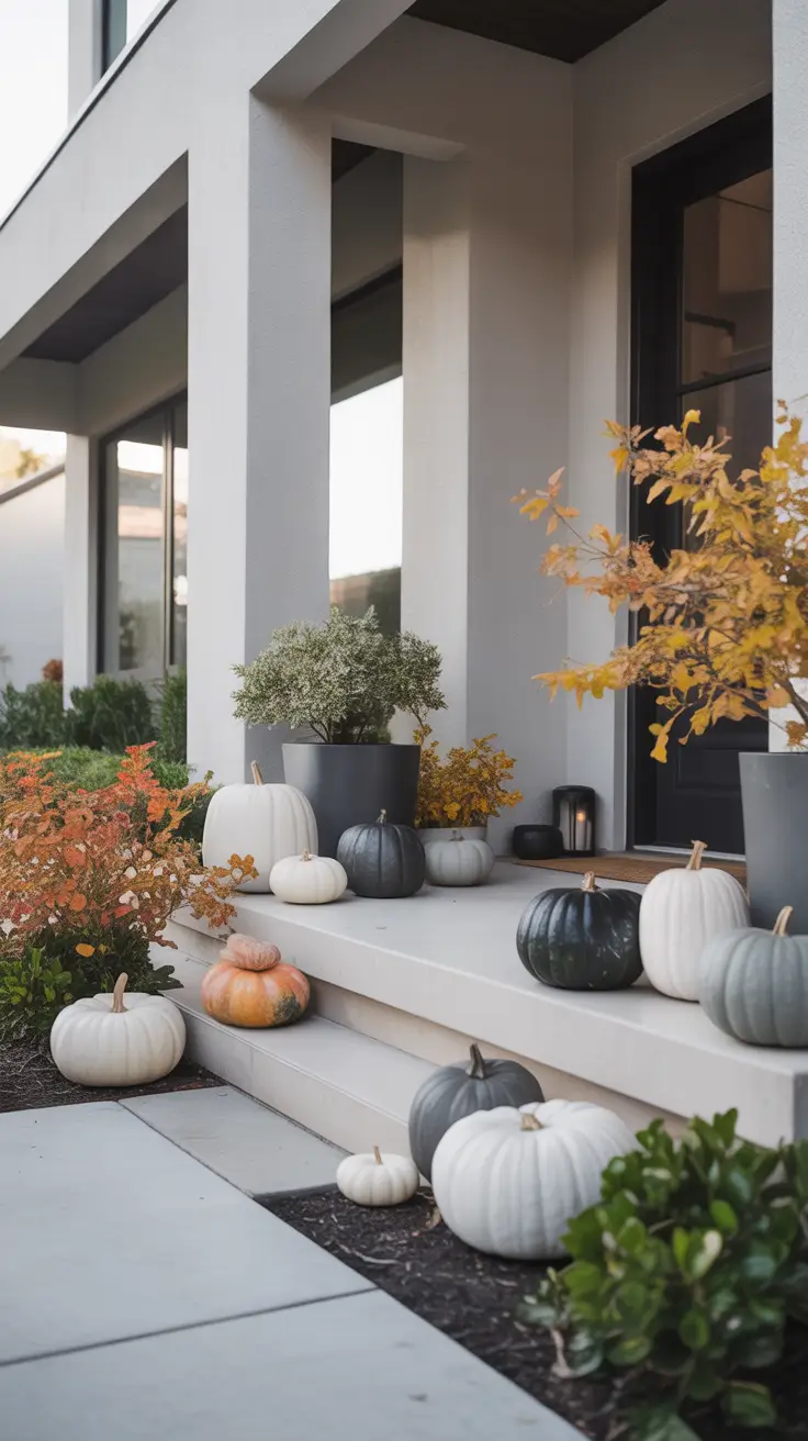 Minimalist Halloween Front Porch Decor Ideas For A Clean Look