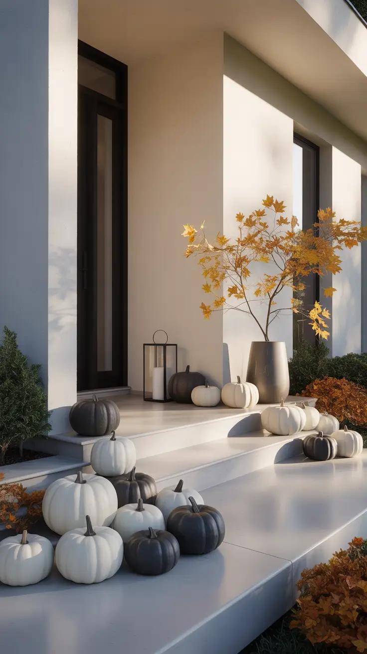 Minimalist Halloween Front Porch Decor Ideas For A Clean Look