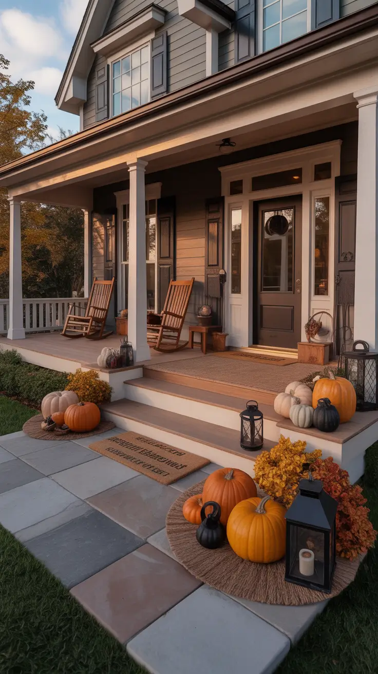 Halloween Front Porch Decor Ideas For A Spooky Yet Welcoming Entrance
