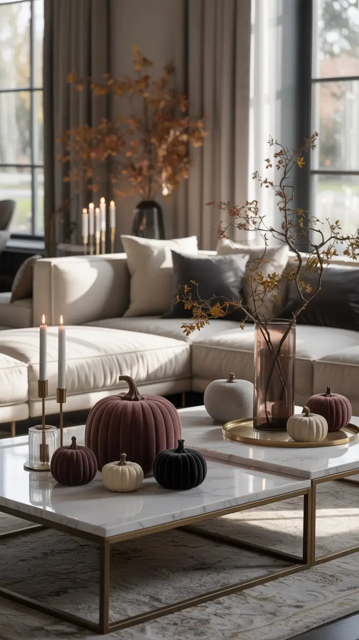 Halloween Home Decor Ideas 2026 Modern Neutral Halloween Home Decor Ideas With Sculptural Accents