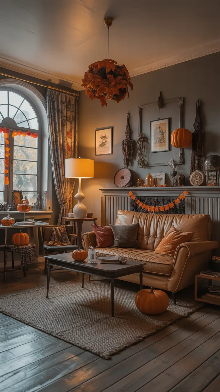 Halloween Home Decor Ideas 2026 Cozy Traditional Halloween Home Decor Ideas With Warm Textures