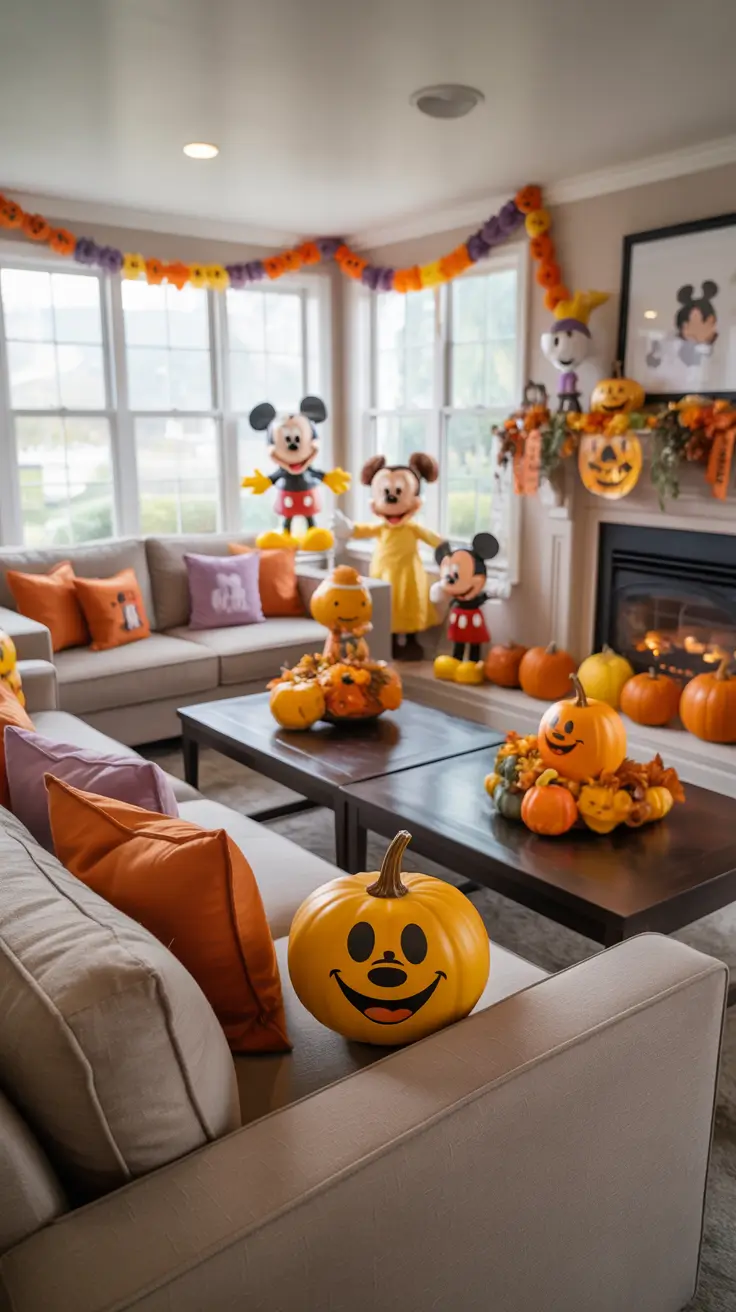 Halloween Home Decor Ideas 2026 Playful Family-Friendly Halloween Home Decor Ideas For Living Rooms