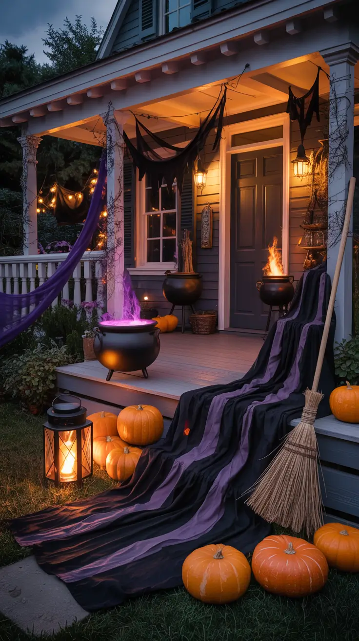 Halloween Outdoor Decorations 2026 Halloween Outdoor Decorations Witches And Witch Aesthetic Scenes