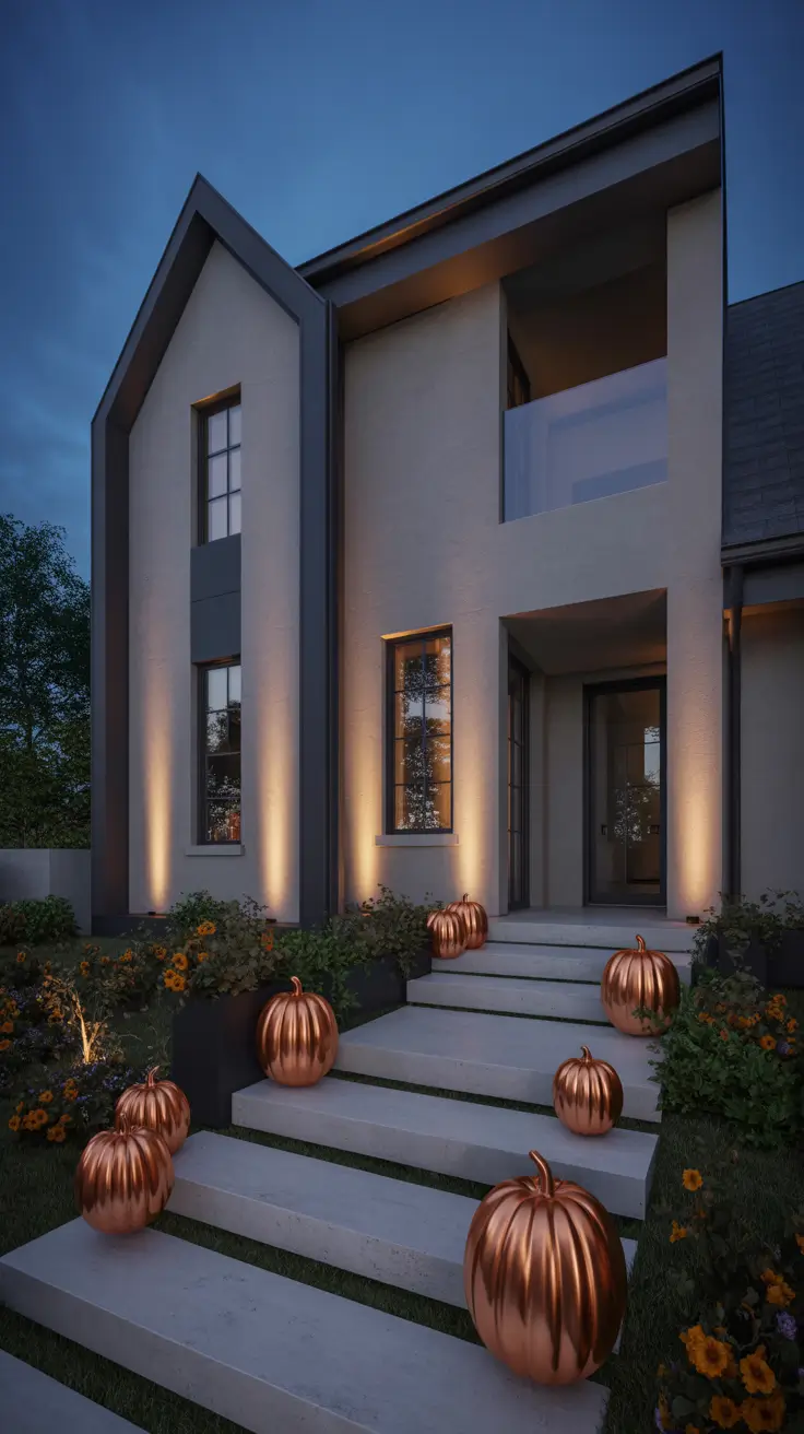 Halloween Outdoor Decorations 2026 Elegant Pumpkin Lighting Ideas