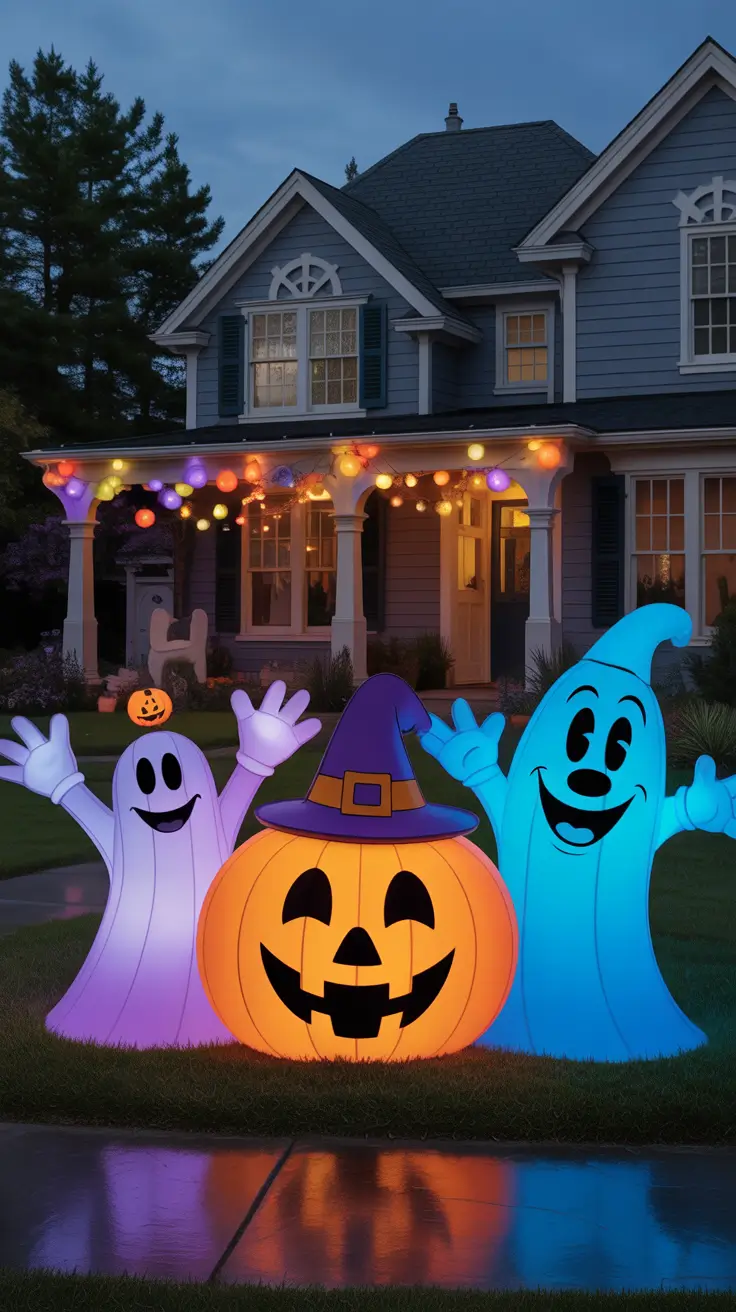 Halloween Outdoor Decorations 2026 Playful Character Yard Styling