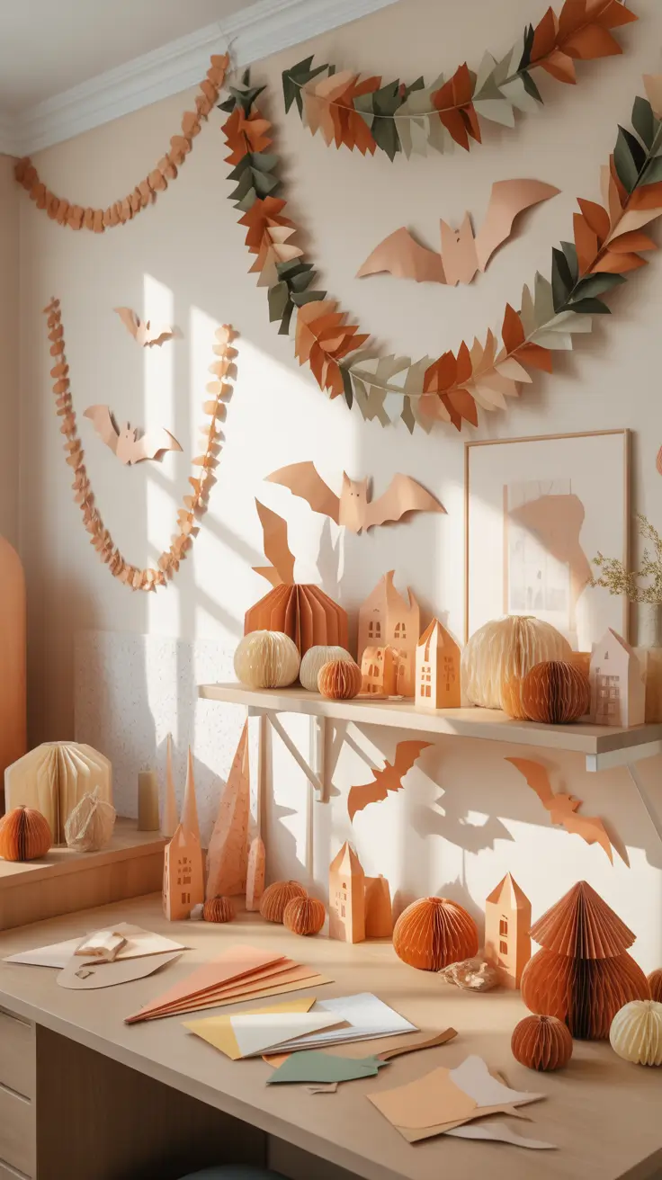 Halloween Room Decor Ideas Paper For Creative Wall Moments