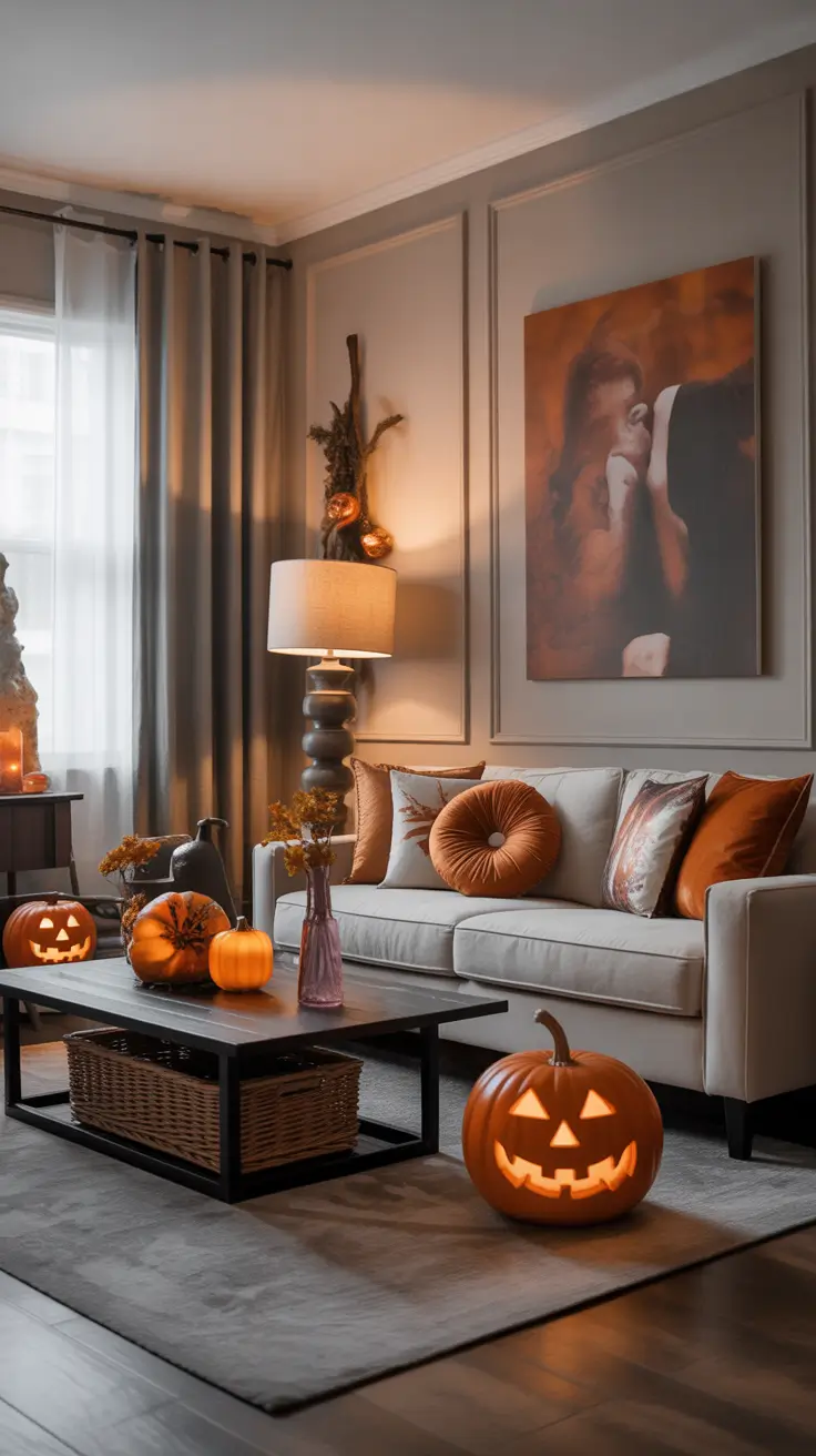 Halloween Room Decor Ideas Cozy With Warm Autumn Layers