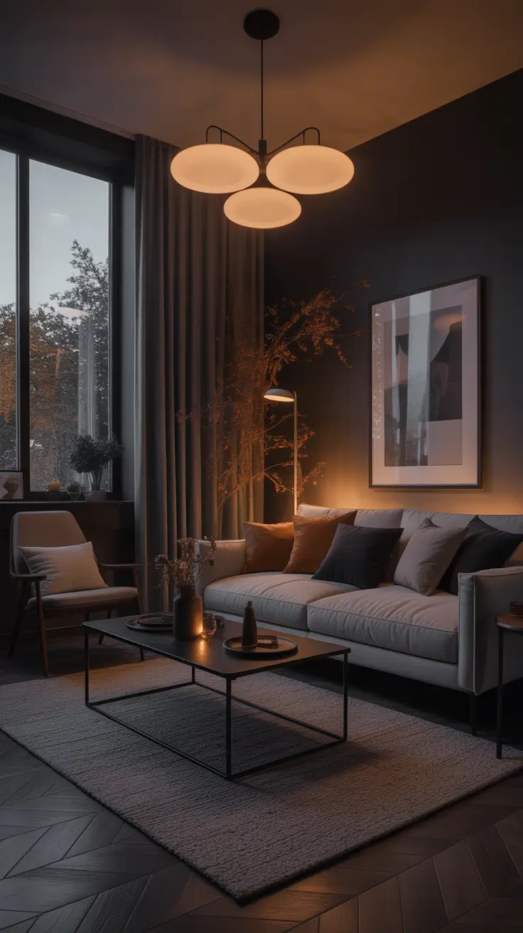 Halloween Room Decor Ideas Aesthetic With Moody Lighting