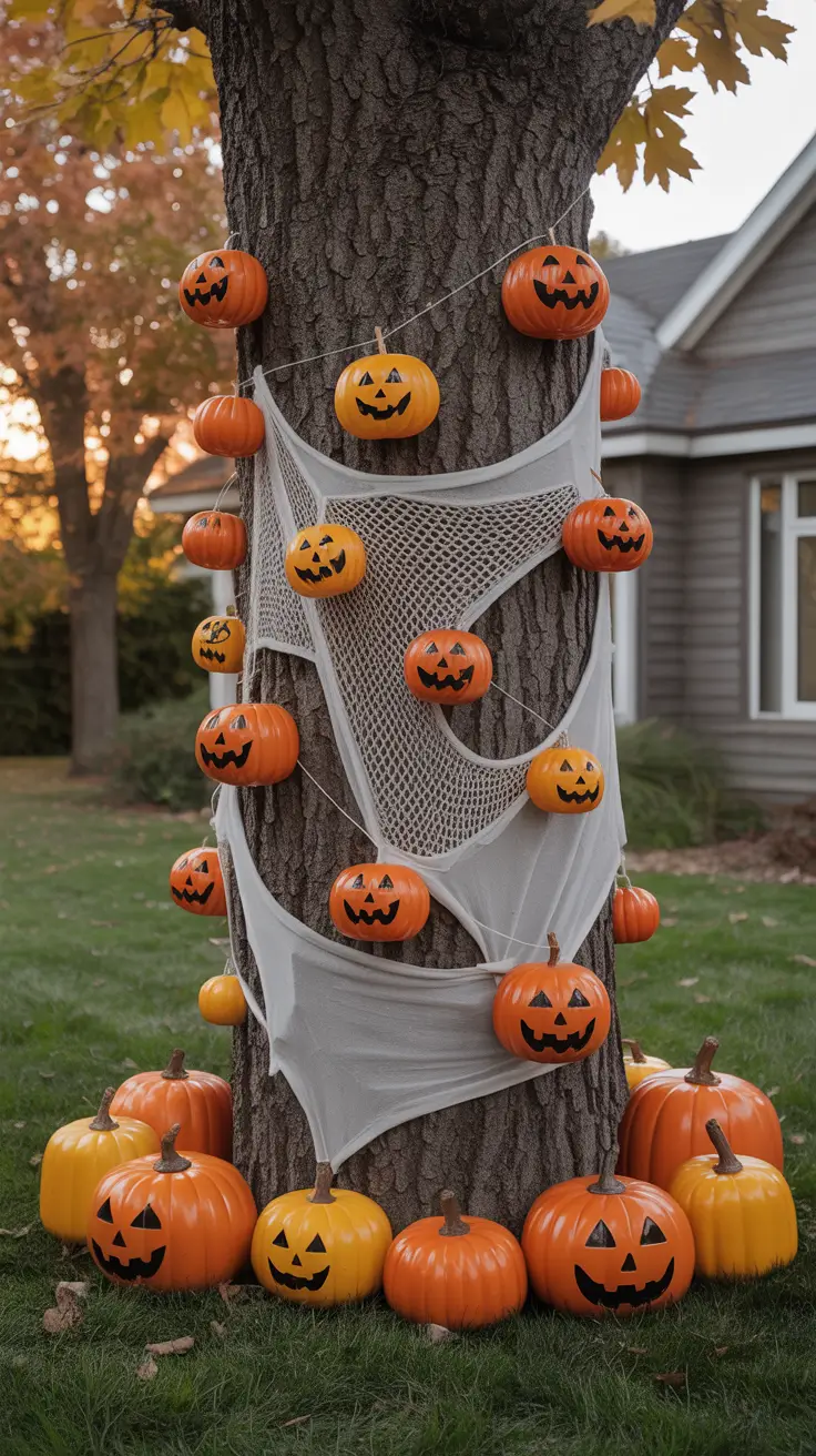 Halloween Tree Ideas 2026 Outdoor Homemade Halloween Tree Ideas For Cozy Fall Vibes