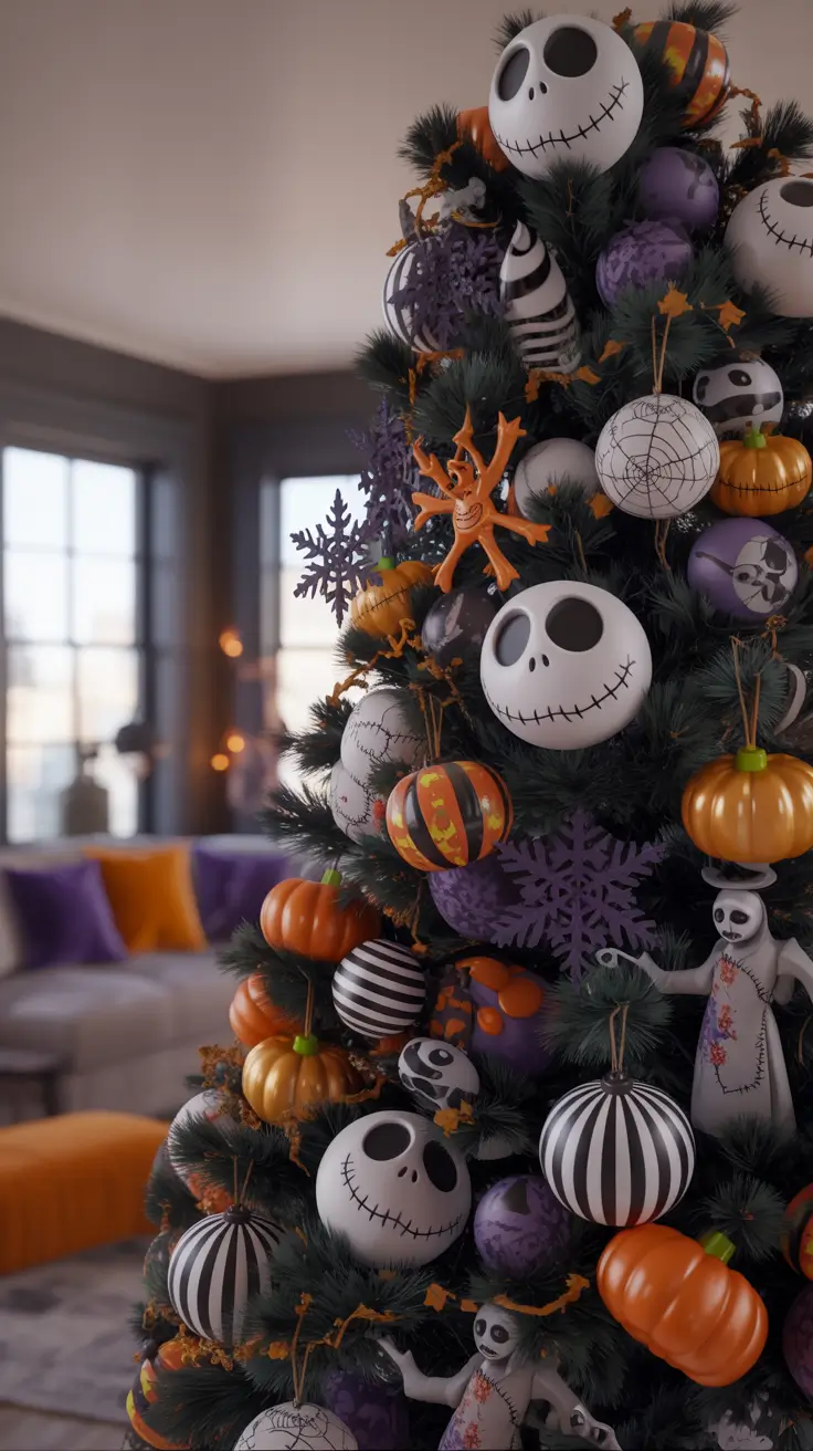 Halloween Tree Ideas 2026 Nightmare Before Christmas Halloween Tree Ideas For Fans