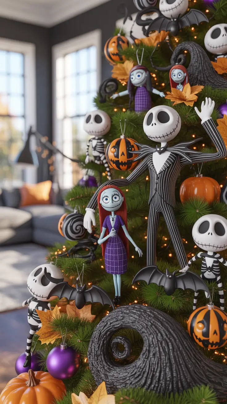 Halloween Tree Ideas 2026 Nightmare Before Christmas Halloween Tree Ideas For Fans