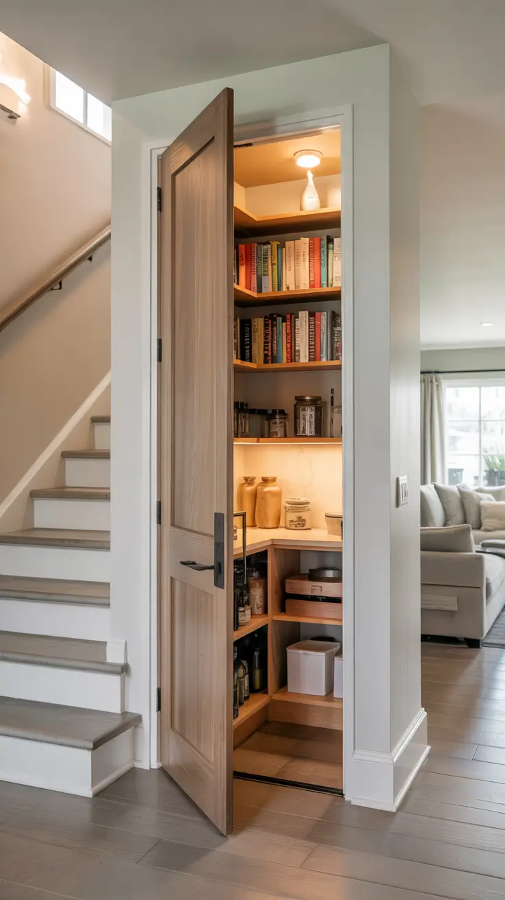 Hidden Pantry Ideas 2026: Smart Walk-In, Small Kitchen And Under Stairs Storage Solutions