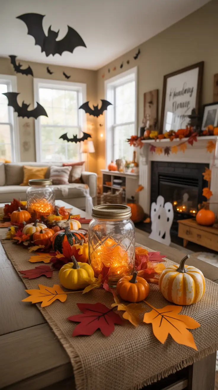 Diy Indoor Halloween Decor Ideas With Crafts And Easy Materials
