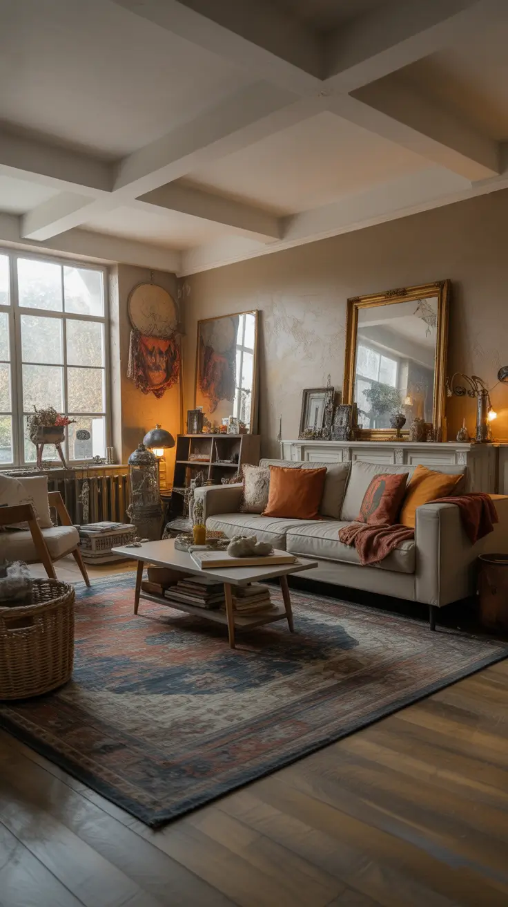 Indoor Halloween Decor Ideas Living Room With Modern And Vintage Touches