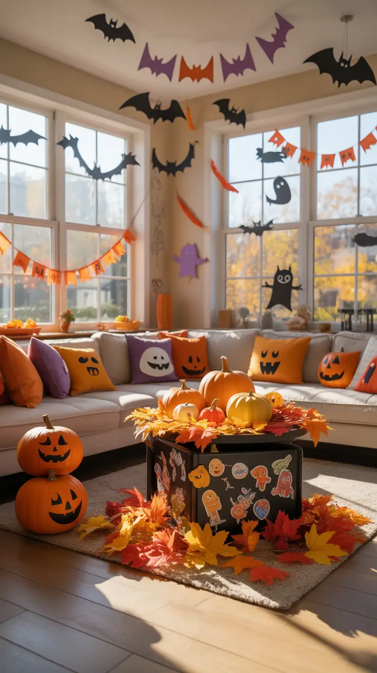 Cozy Indoor Halloween Decor Ideas Built Around Texture