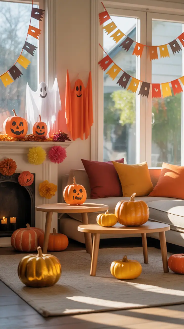 Cozy Indoor Halloween Decor Ideas Built Around Texture