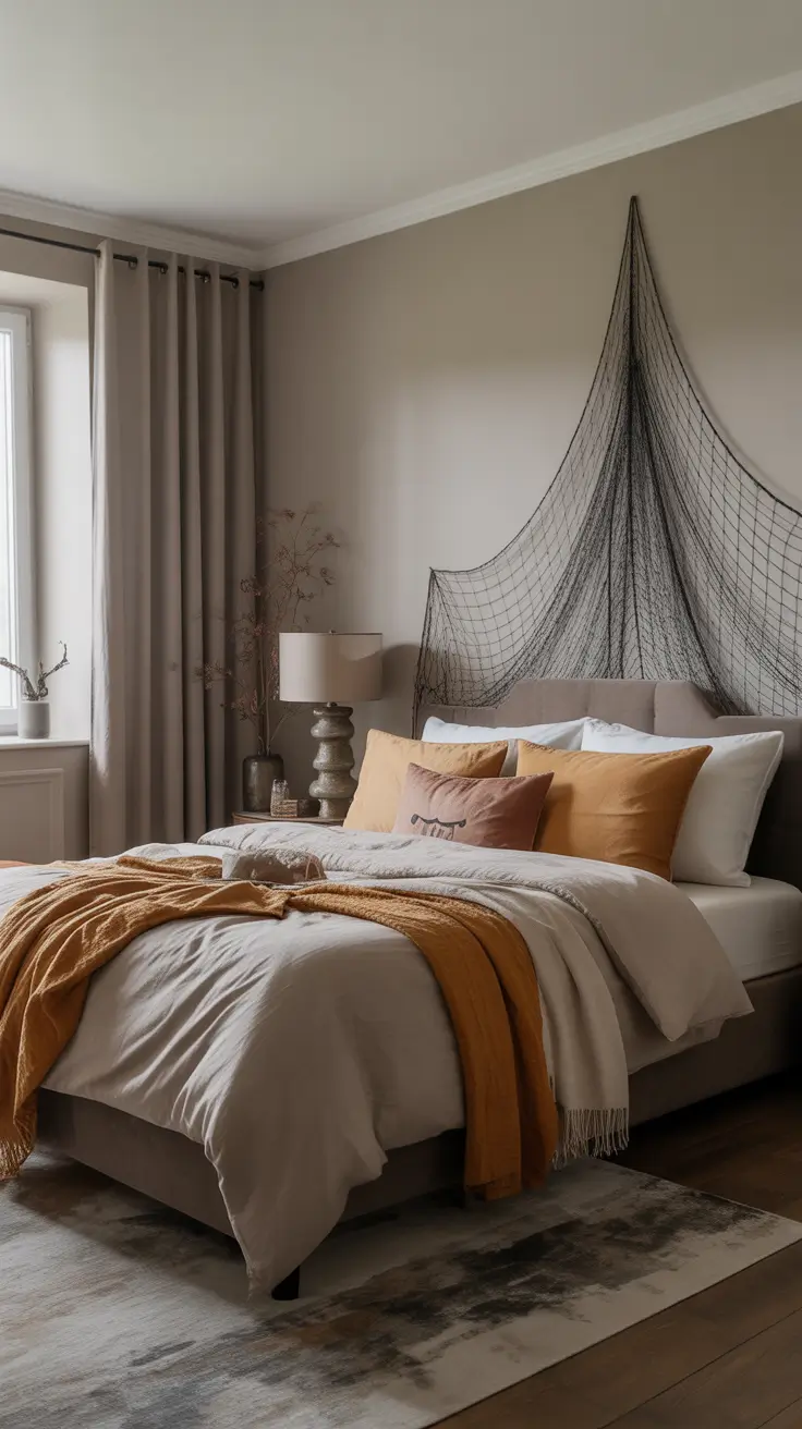 Indoor Halloween Decor Ideas Bedroom With Cozy Spooky Vibes