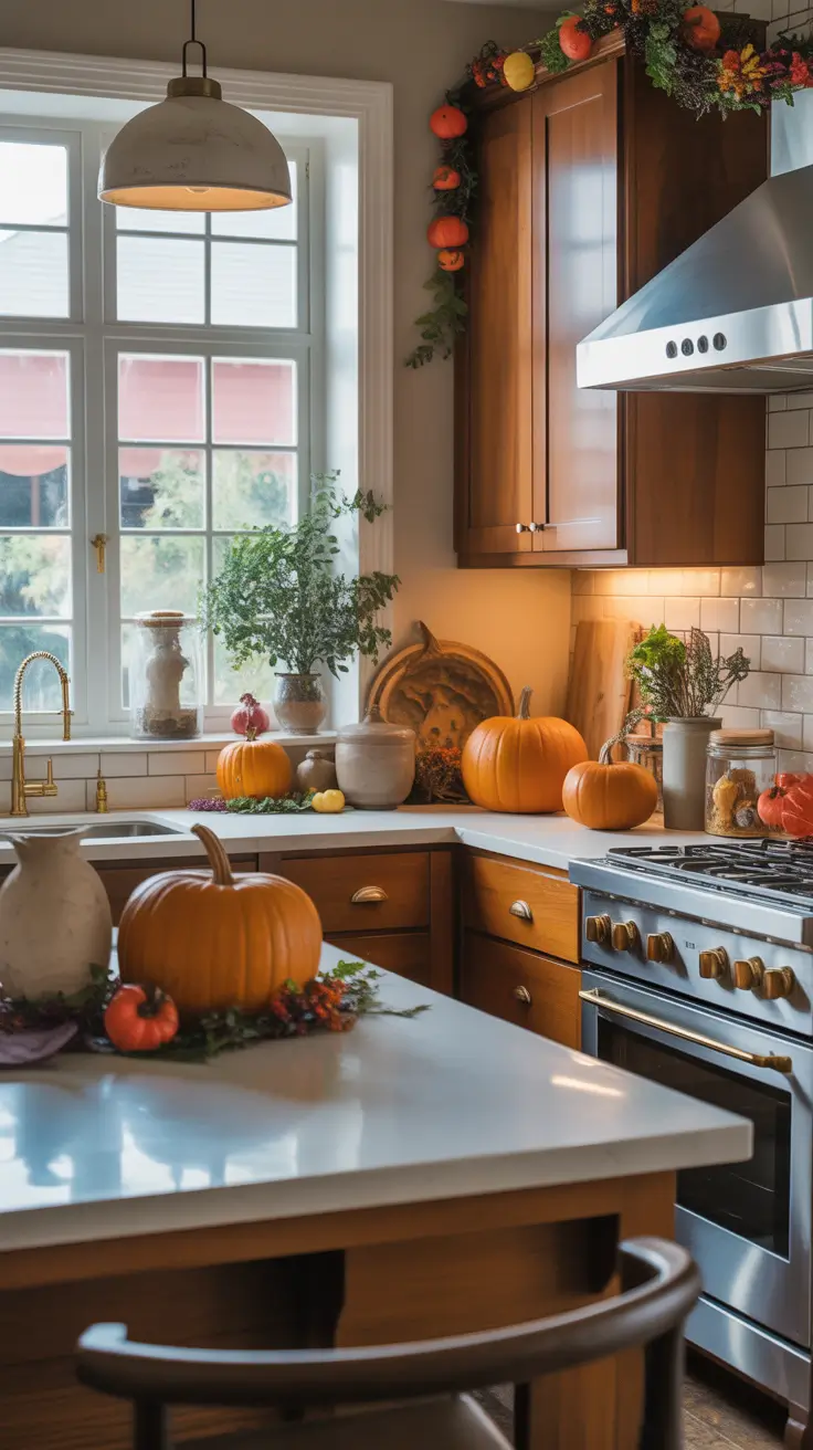 Indoor Halloween Decor Ideas Kitchen With Festive And Fun Details