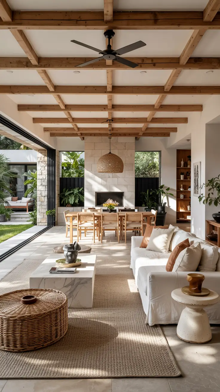 indoor - outdoor living room 2026 Indoor–Outdoor Living Room Ideas That Define 2026 Living