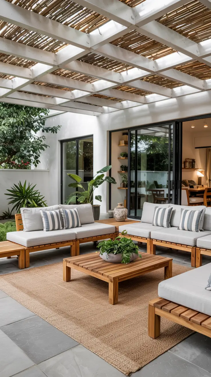 indoor - outdoor living room 2026 Furniture Choices For An Indoor–Outdoor Living Room