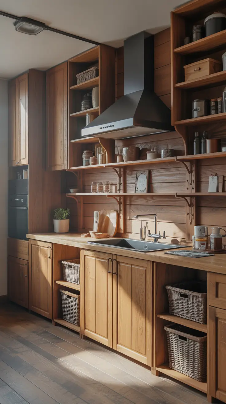 Kitchen Cabinets Ideas 2026 Kitchen Cabinets Ideas Diy Using Unfinished Wood Accents