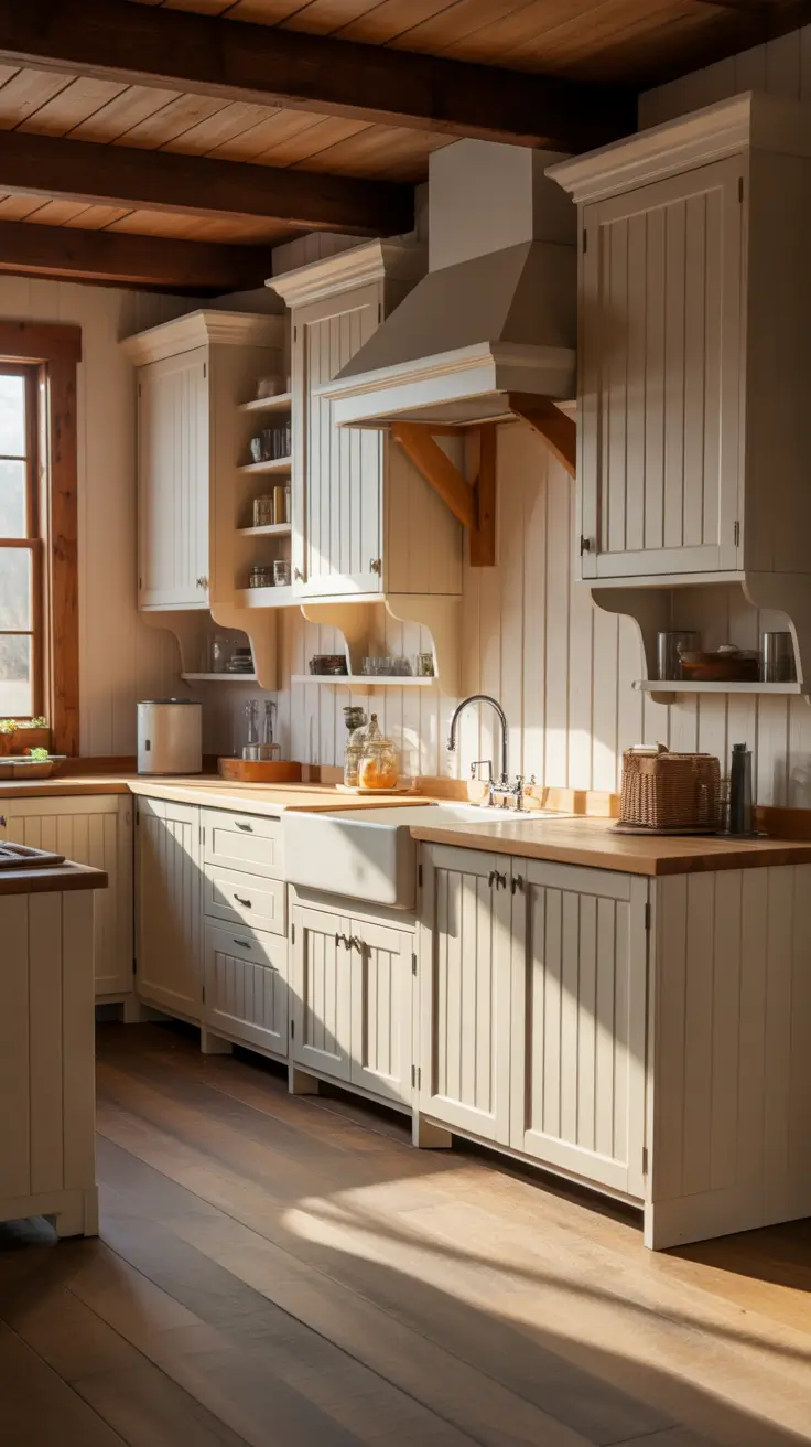 Kitchen Cabinets Ideas 2026 Rustic White And Farmhouse White Kitchen Cabinets Ideas