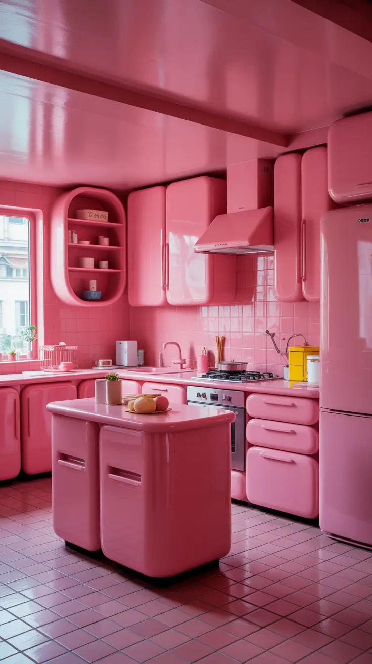 Kitchen Inspiration Ideas 2026 13 — Kawaii Pink Kitchen Design Inspiration Ideas