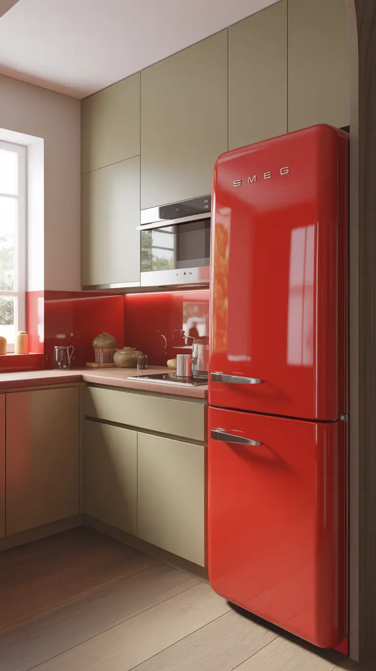 Kitchen Inspiration Ideas 2026 18 — Smeg And Red Smeg Statement Corners In Modern Kitchens