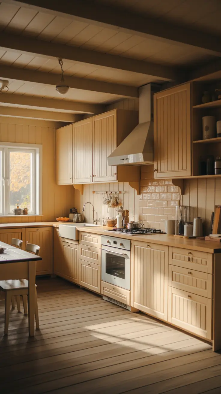 Kitchen Inspiration Ideas 2026 19 — Warm Farmhouse Kitchen Inspiration With Natural Wood