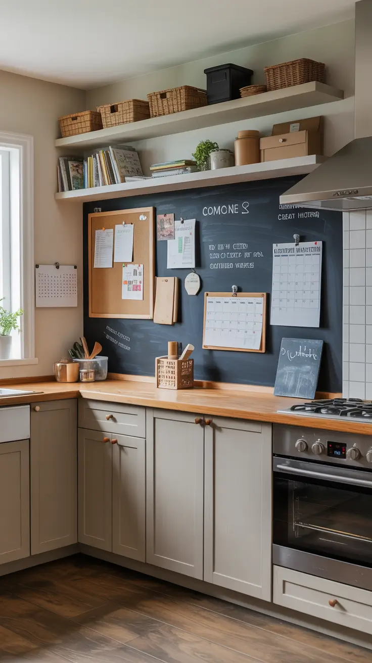 Kitchen Inspiration Ideas 2026 06 — Kitchen Command Center Wall Inspiration Board Ideas For A Blank Wall