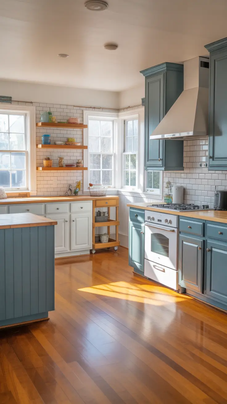 Kitchen Makeover Ideas 2026 Blue Kitchen Makeover Ideas For A Fresh Pop Of Color