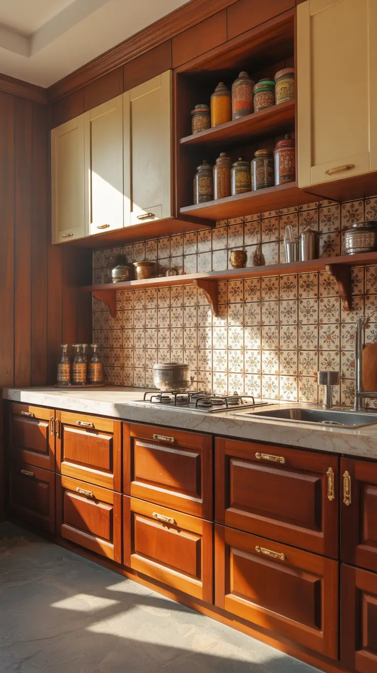 Kitchen Makeover Ideas 2026 Kitchen Makeover Ideas Indian With Rich Textures And Warm Details