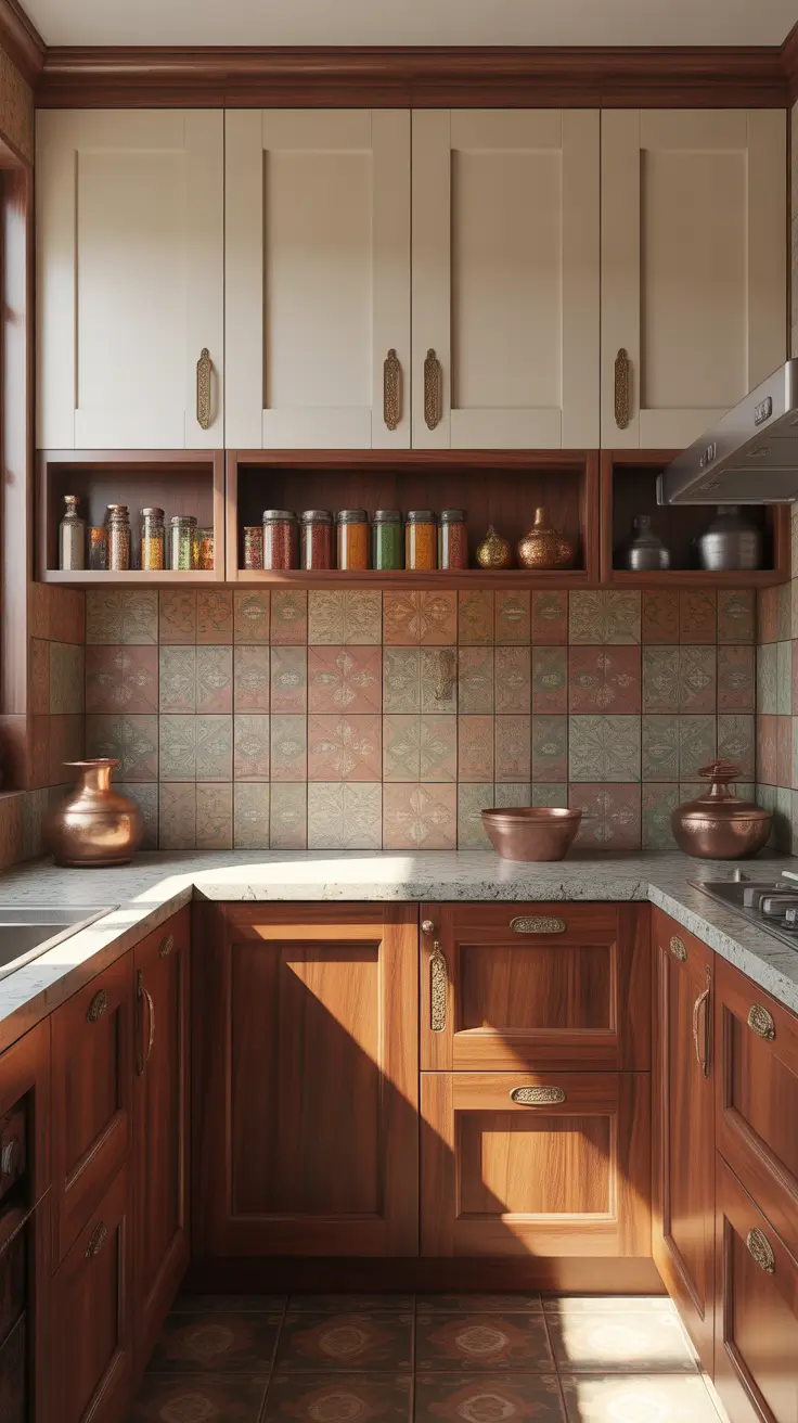 Kitchen Makeover Ideas 2026 Kitchen Makeover Ideas Indian With Rich Textures And Warm Details