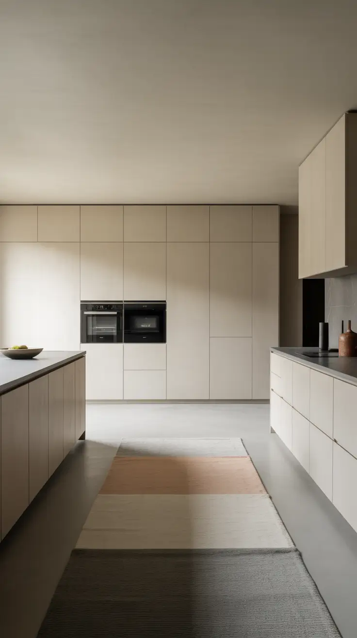 Kitchen Rugs Ideas Modern With Minimal Texture And Clean Lines