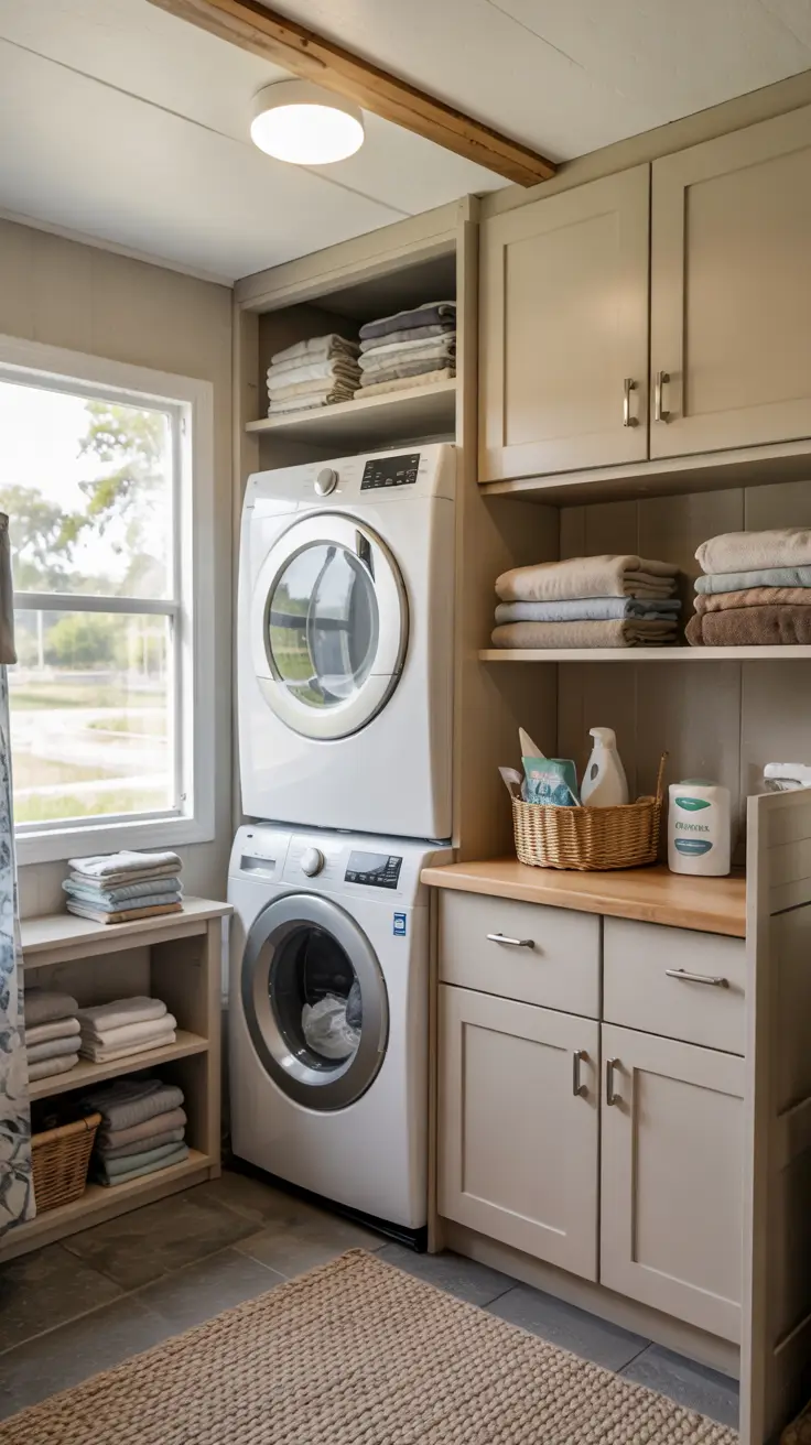 Laundry Room Makeover Ideas 2026 Budget-Friendly Ideas For Mobile Home Laundry Room Makeover That Feel Stylish