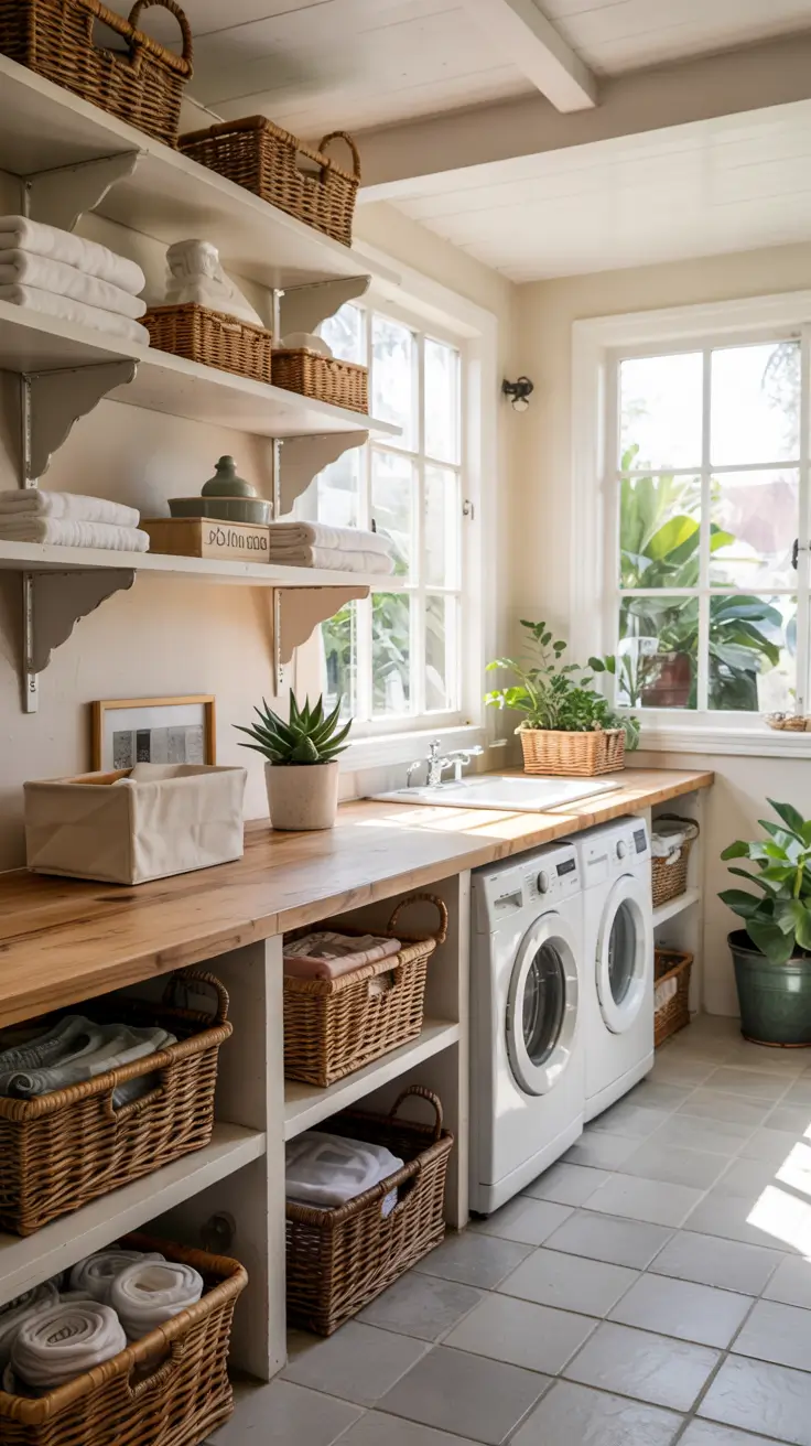 Laundry Room Makeover Ideas 2026 Compact Closet Laundry With Stacked Washer Dryer