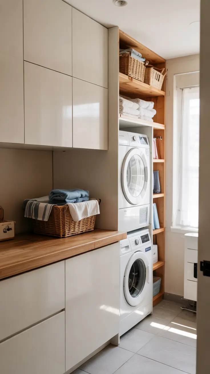 Laundry Room Makeover Ideas 2026 Laundry Room Ideas Small Space Makeover With Washer And Dryer Countertop Organization