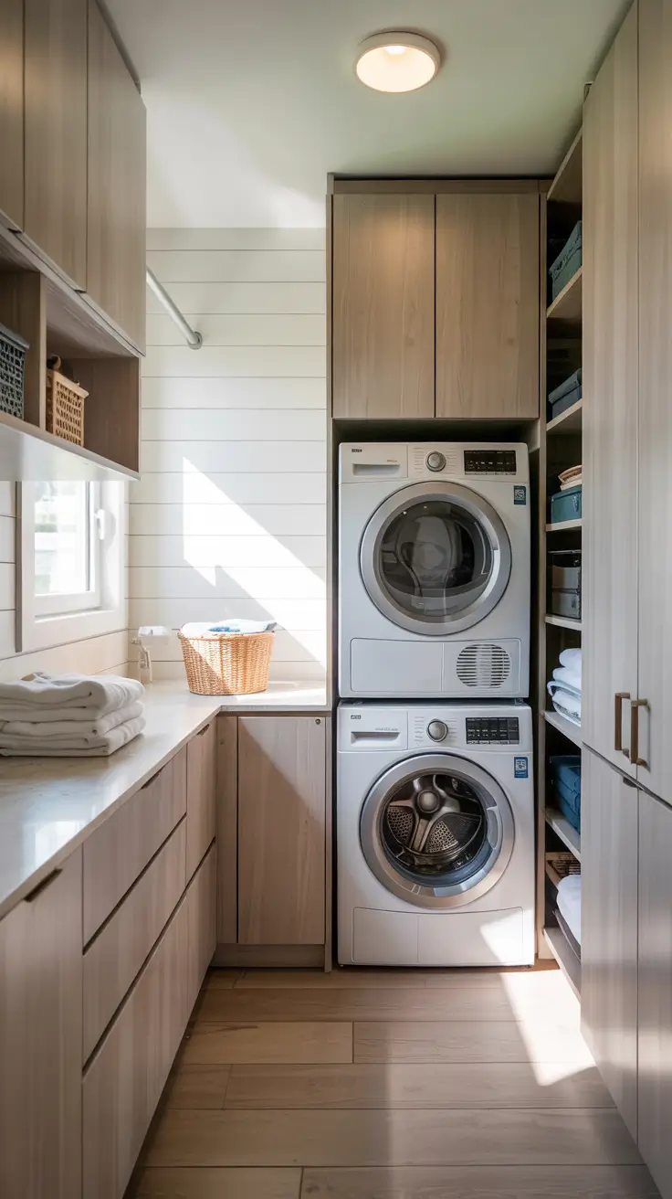 Laundry Room Makeover Ideas 2026 Laundry Room Ideas Small Space Makeover With Washer And Dryer Countertop Organization