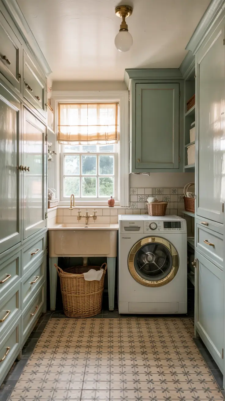 Laundry Room Makeover Ideas 2026 Vintage Small Laundry Room Makeover Ideas With Timeless Decor Details