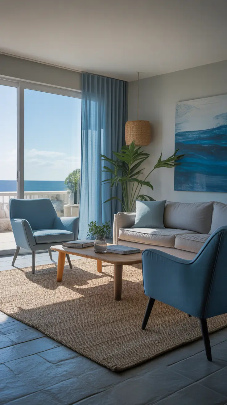 Living Room Chairs Ideas 2026 Living Room Chairs Ideas Grey And Blue Coastal Calm