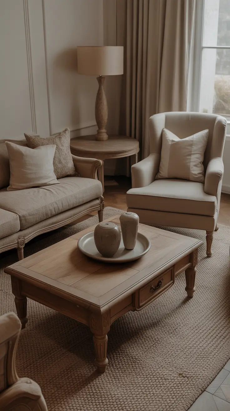 Living Room Chairs Ideas 2026 Living Room Chairs Ideas Soft Beige Classic Elegance