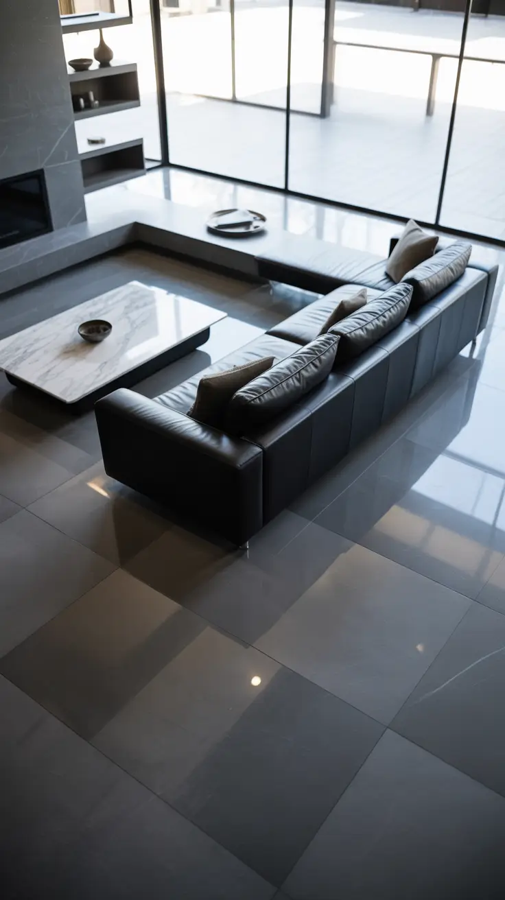 Living Room Inspo 2026 Living Room Inspo Bold Color Blocking With Terracotta Sofa